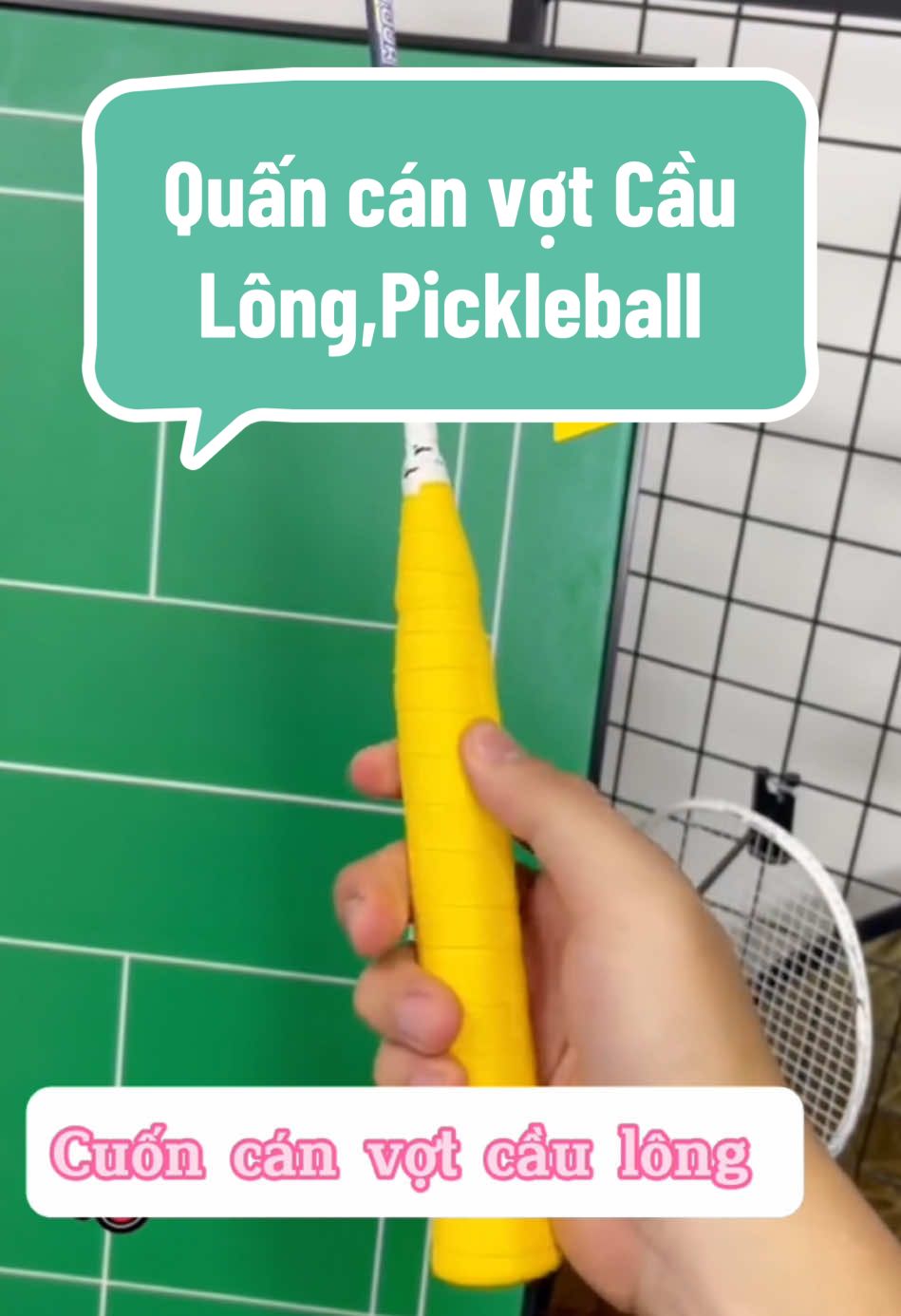 Quấn cán Bumbee As007 dòng cao su non 2 lớp quấn cán vợt Cầu Lông,Tennis,Pickleball hiệu quả #bumbee #bumbee007 #quancanbumbee #quancanbumbee007 #cuoncanvotcaulong #cuoncanhbt #quanvotbumbee #cầulông🏸 #lôngthủ🏸 #quanvotpickleball 