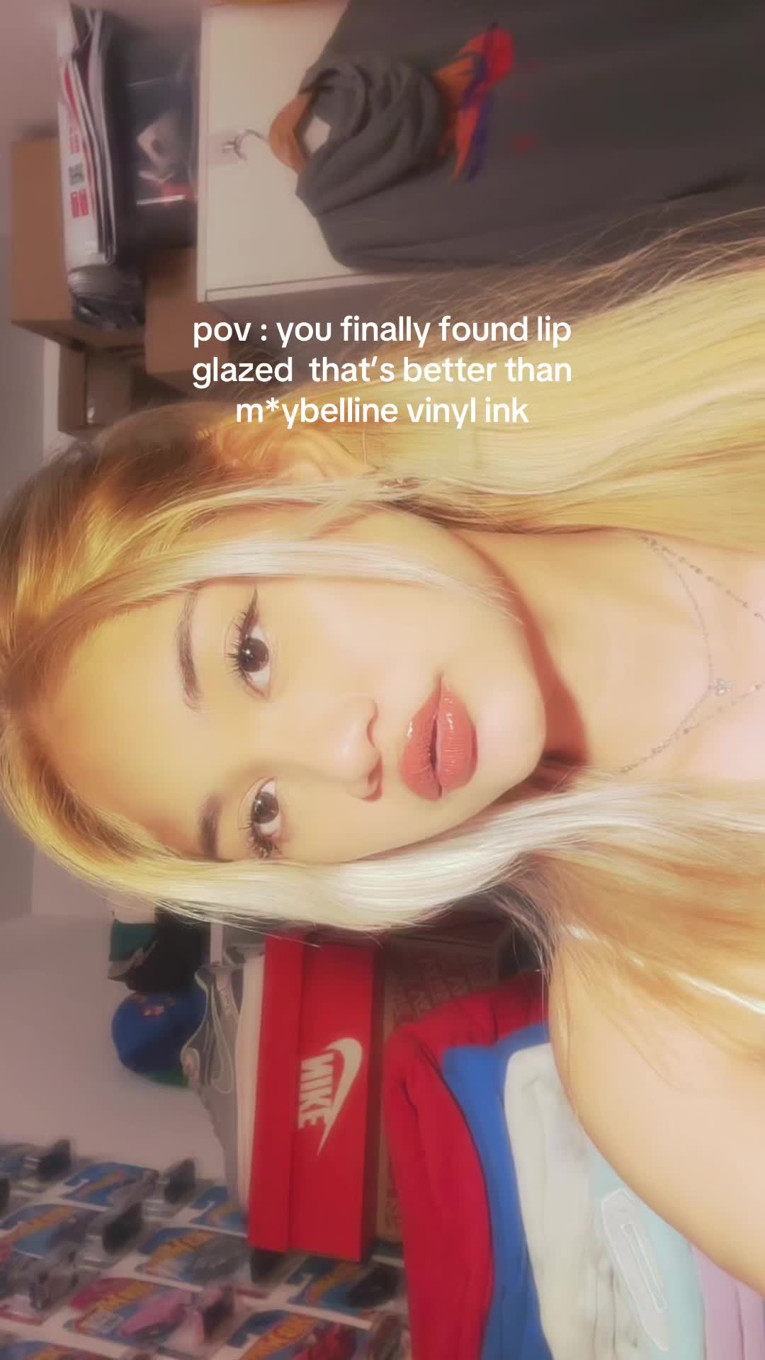 My all time favourite POWERSTAY GLAZED LOCK LIP PIGMENT from @Make Over Malaysia Store  🫶🏻 i swear to god its THE best lip glazed ive ever own if yall think im capping PLEASEEE try and tell me what you think 🫧 #fy #makeover 