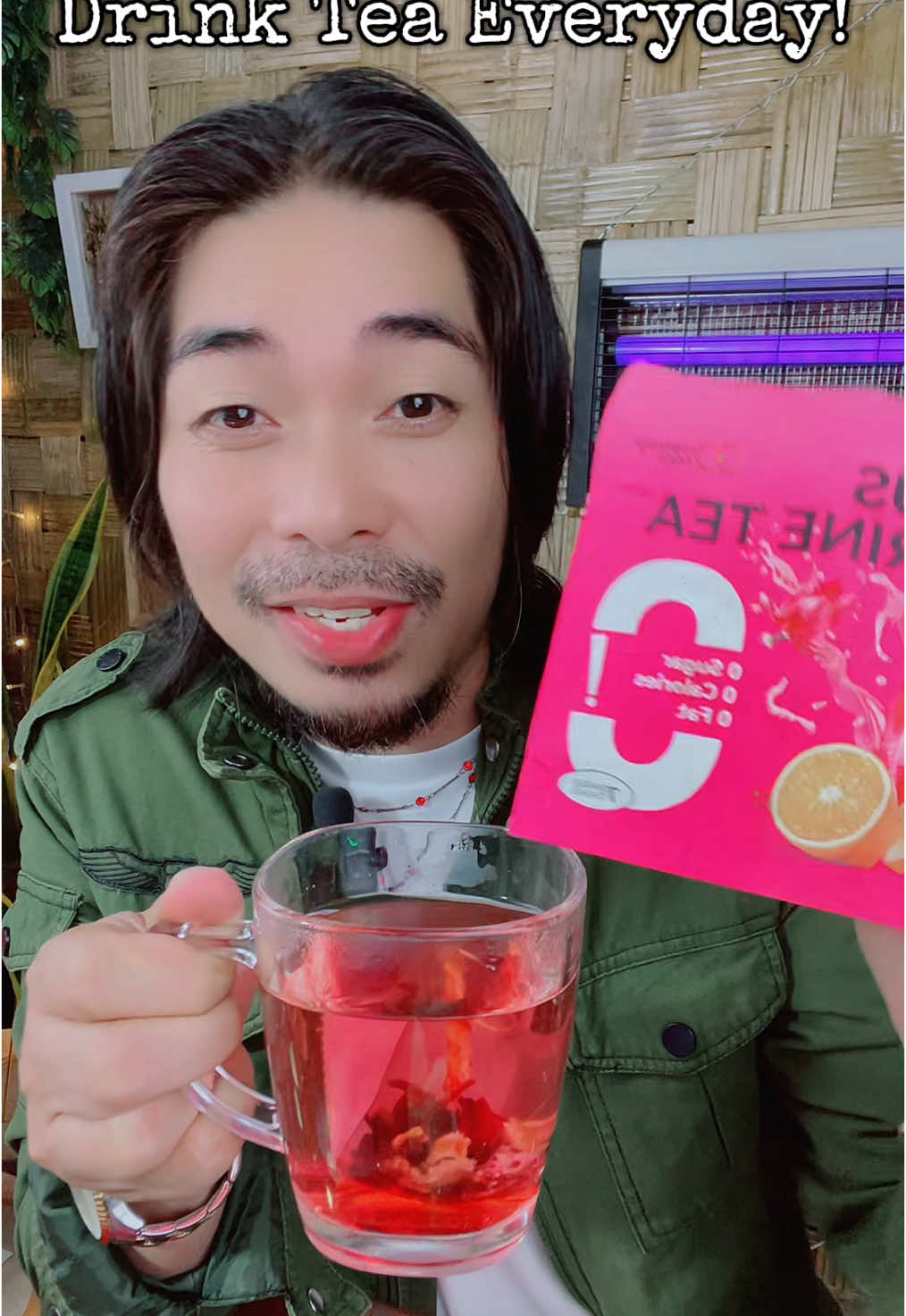 Healthy Tea Everyday with Lipbusy Care Tea #lipbusycare #hibiscustea #greentea #tealover #healthytea 