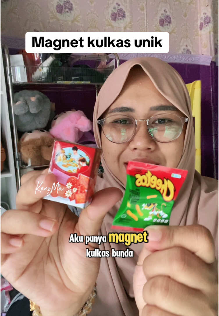 Magnet kulkas unik dan lucu 😍 #magnetkulkas #tempelankulkas #aksesoriskulkas #kenzMa_king 