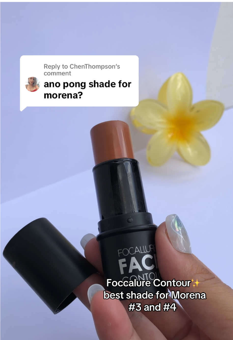 Replying to @ChenThompson sobrang ganda pinaka affordable sa market #foccalure#foccalure  #makeup#contour#budol #contourstick @foccallure @Focallureph