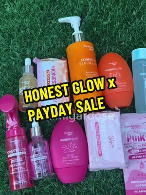 Huy! Payday sale. Check out mo na yan 🥰 #honestglow #paydaysale #freeshipping #foryou #fyp #teamharu 