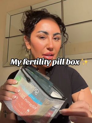 What’s in my pill box 💊  Other items I will link on my Amazon store front  #TikTokshop #TTC #nutrition 