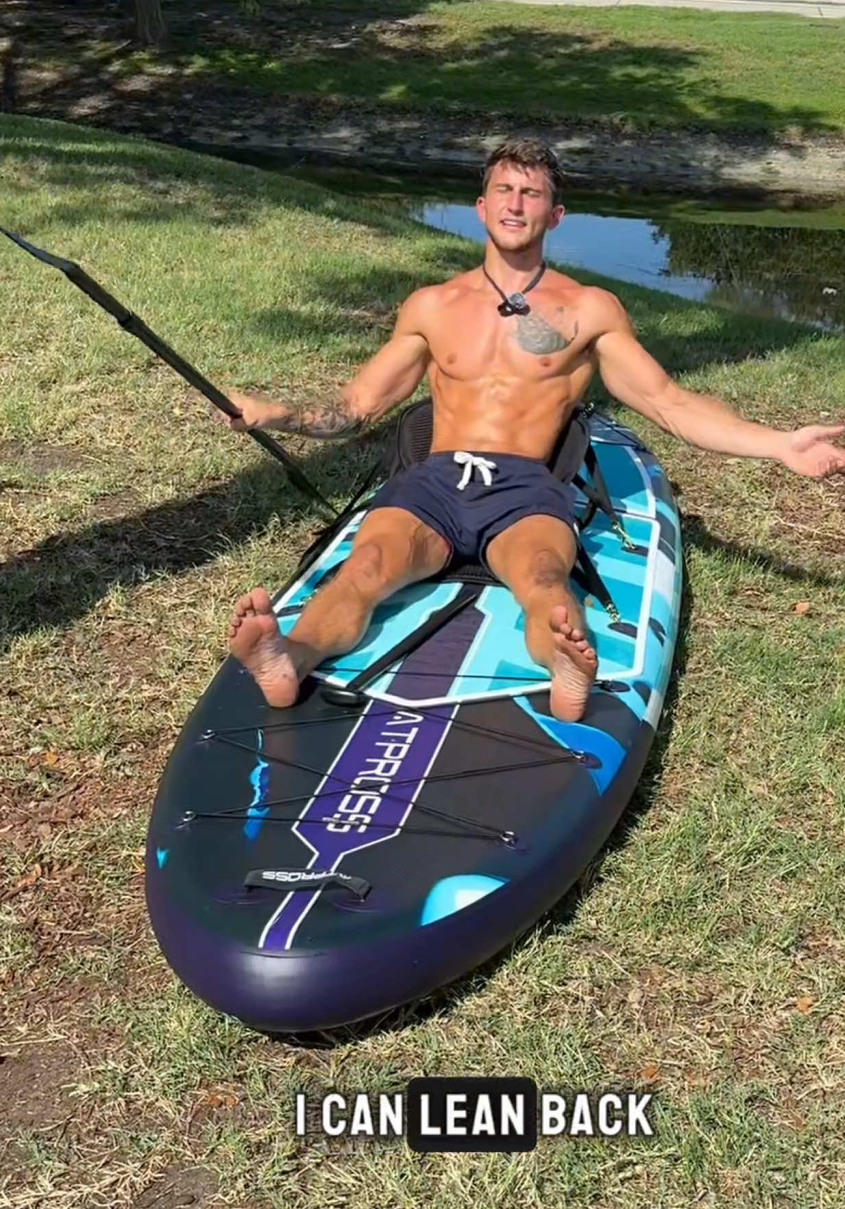 Kayak seat and paddle attachment for the inflatable stand up paddle board!! AMAZING. This is such a good deal. Everything you need for a good time on the water fits into the backpack. 450lb weight capacity, extra wide, non slip, super heavy duty, the list goes on. The link is in the bottom left corner of the video! #paddleboard #kayak #wateractivities #standuppaddleboard 