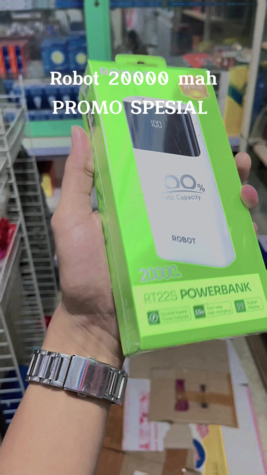 tipe yang 20000 mah nya #promomakangajian #promo99sale #promogajian #fypシ゚viral #robot 
