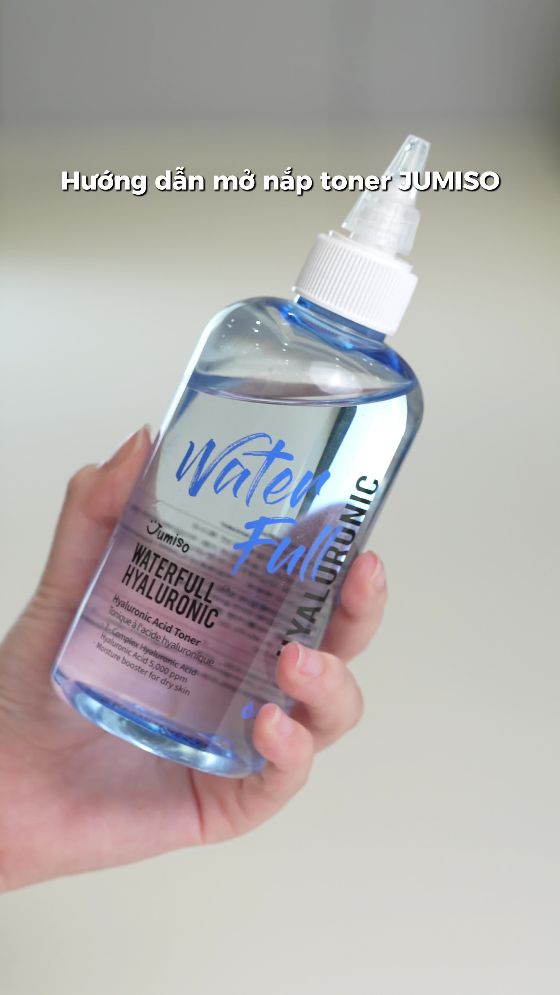 Hướng dẫn mở nắp toner Jumiso #Jumiso #Toner #skincare