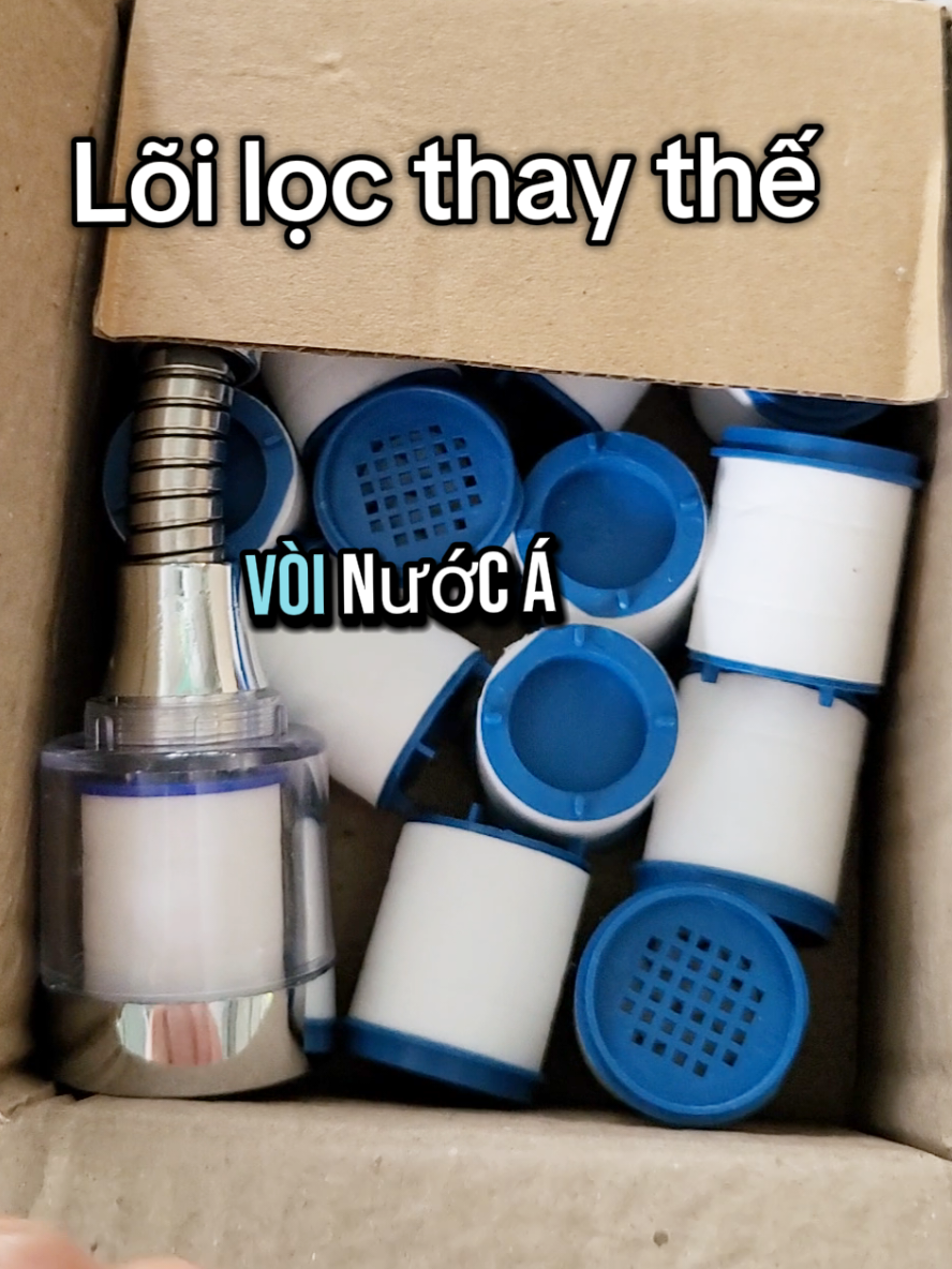 Lõi lọc nước thay thế cho nguồn nước đảm bảo an toàn#muataitiktok #tienichgiadinh #muasamcungtiktok #tienichcuocsong #songkhoemoingay 