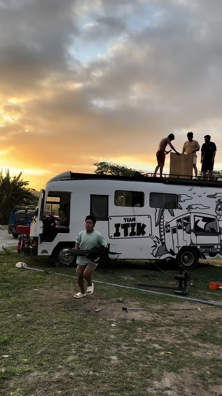 Gamit na camping chair ng team itik#campingchair #lokbu 