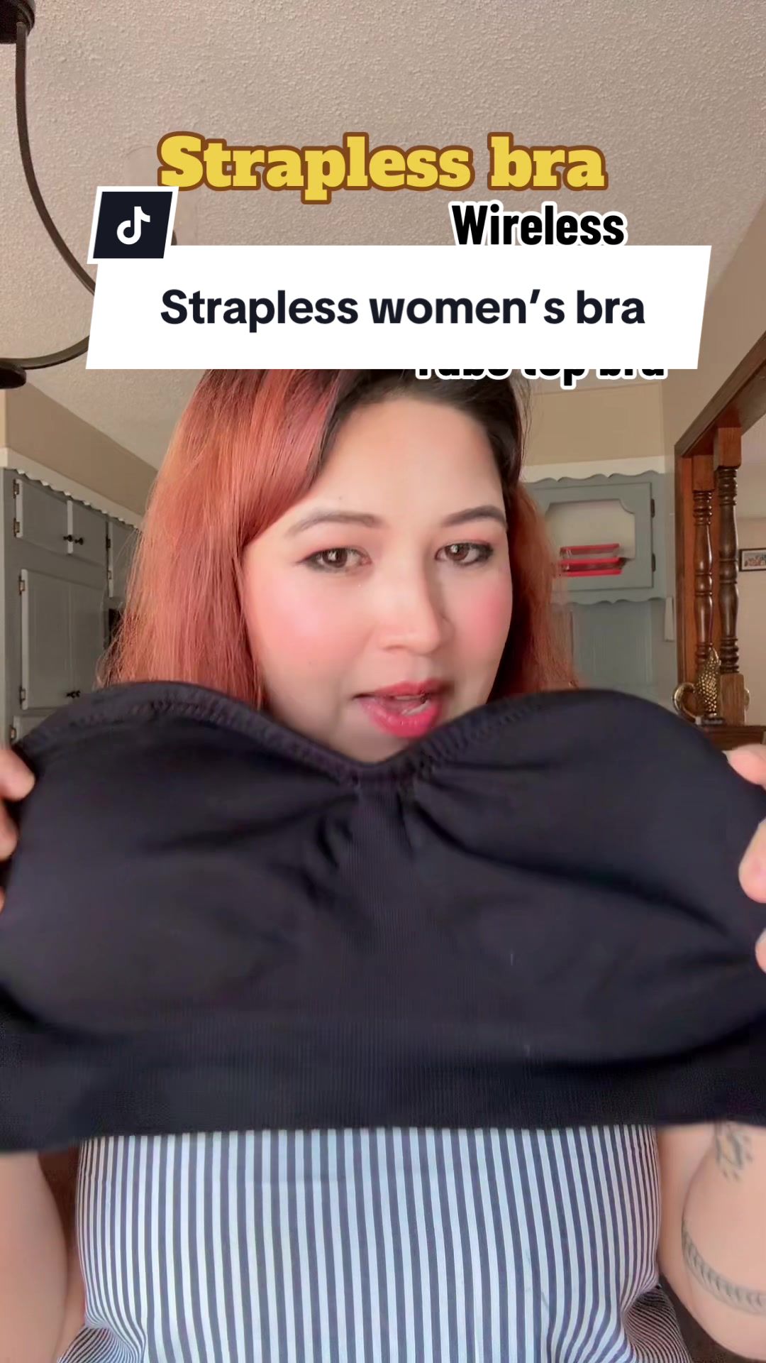 Wireless Tube Top Bra🤩 @DreamLeaf Direct #tubetopbra #wirelessbra #nonslipbra #straplessbra #tiktokshop #womensbra 
