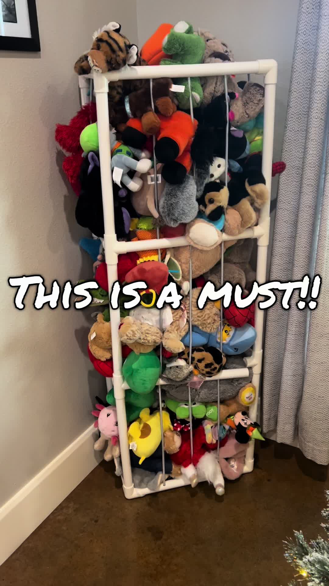 Stuffy storage lifesaver! 