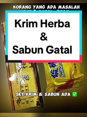 Krim Herba Ajaib Dan Sabun Gatal Ni Sesuai Untuk Yang Nak Cuba Ikhtiar, Untuk Masalah Kulit.Rasanya Berangin Sejuk Dan Sesuai Untuk Semua kulit👍. #krimkuning #krimgatal #krimherba #ubatgatalkulit 